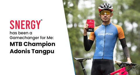 Snergy has been a game-changer for me: MTB Champion Adonis Tangpu