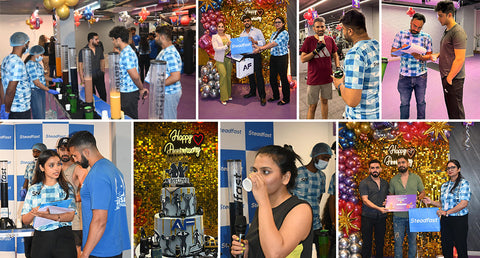 Where Fitness Meets Fun: Steadfast Nutrition Adds Spark to Anytime Fitness Anniversary Celebrations