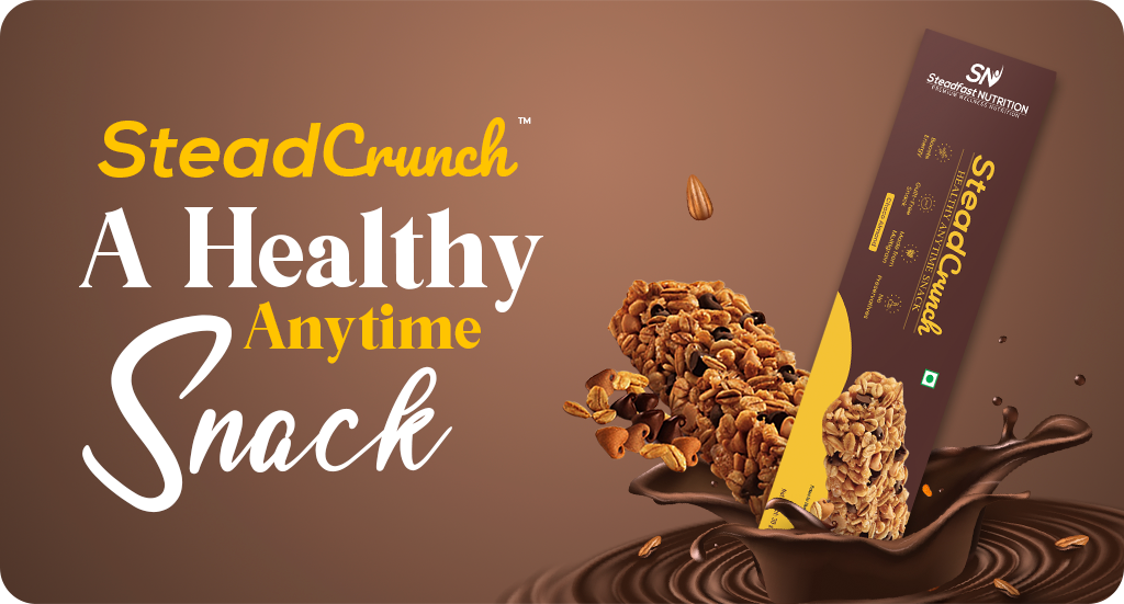 STEADCRUNCH: A HEALTHY SNACK TO HAVE ON THE GO