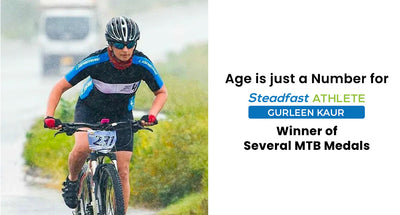 Age is just a Number for Steadfast Athlete Gurleen Kaur, Winner of Several MTB Medals