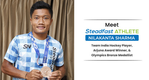 Meet Steadfast Athlete Nilakanta Sharma: Team India hockey player, Arjuna Award winner, and Olympics bronze medallist