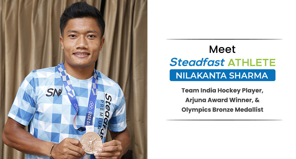 Meet Steadfast Athlete Nilakanta Sharma: Team India hockey player, Arjuna Award winner, and Olympics bronze medallist