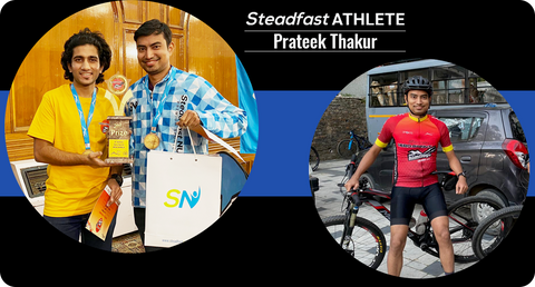 STEADFAST ATHLETE PRATEEK THAKUR FINISHES SECOND AT PRESTIGIOUS MTB SHIMLA 2021 RACE