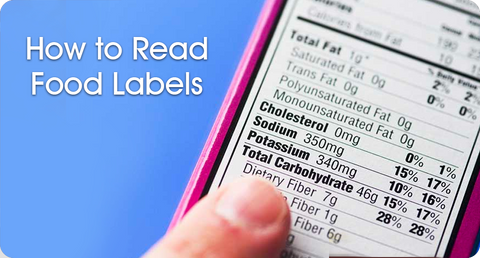 HOW TO READ FOOD LABELS