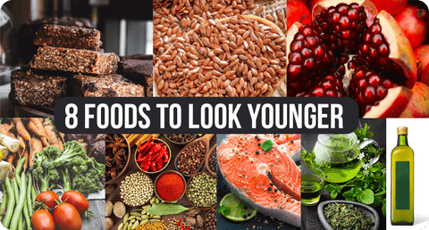 8 FOODS TO LOOK YOUNGER