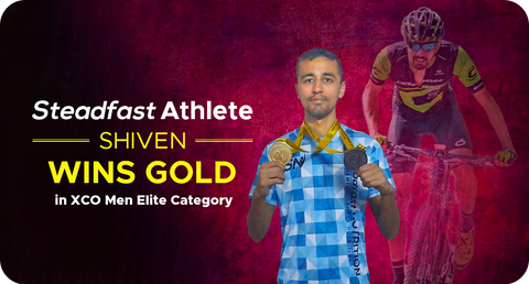 MTB PUNE: STEADFAST ATHLETE SHIVEN WINS GOLD IN XCO MEN ELITE CATEGORY