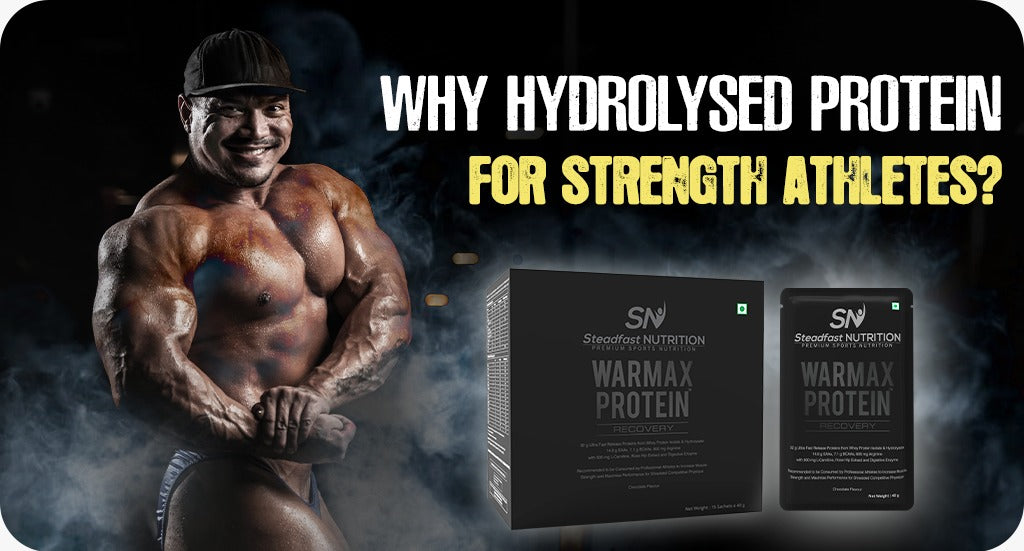 WHY HYDROLYSED PROTEIN FOR STRENGTH ATHLETES?