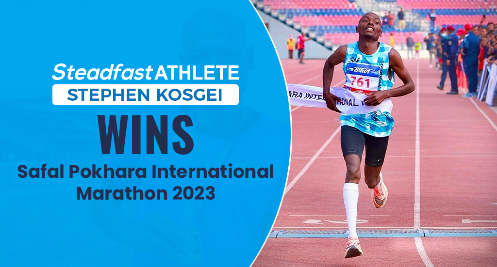 Steadfast Athlete Stephen Kosgei wins Pokhara International Marathon 2023