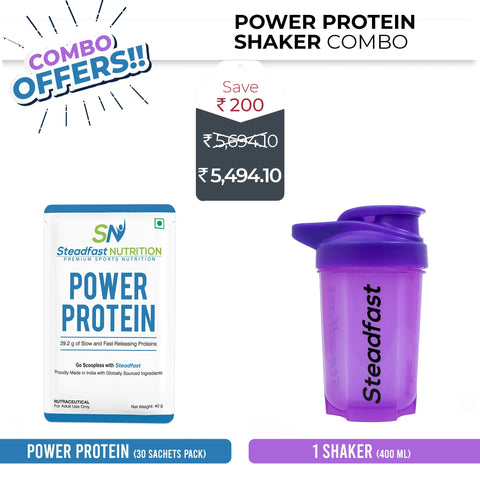 Power Protein Shaker Combo