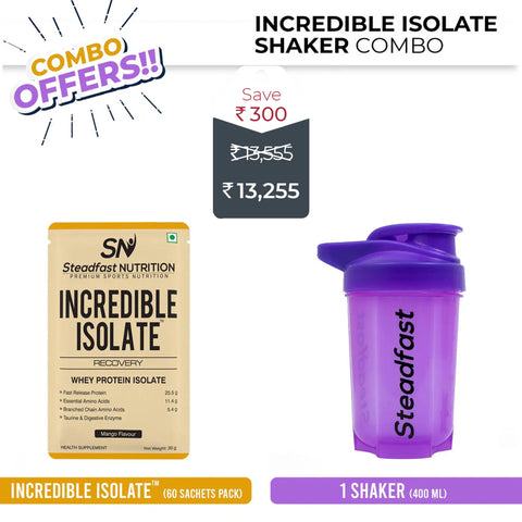 Incredible Isolate Shaker Combo