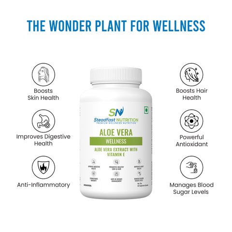 aloe vera plant vitamins Buy Aloe Vera Capsules | Natural Digestive & Skin Health Supplement