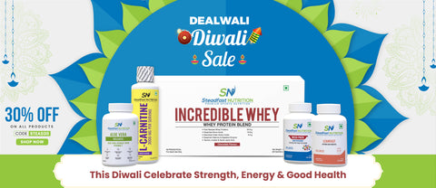 Diwali Banner - Steadfast Nutrition