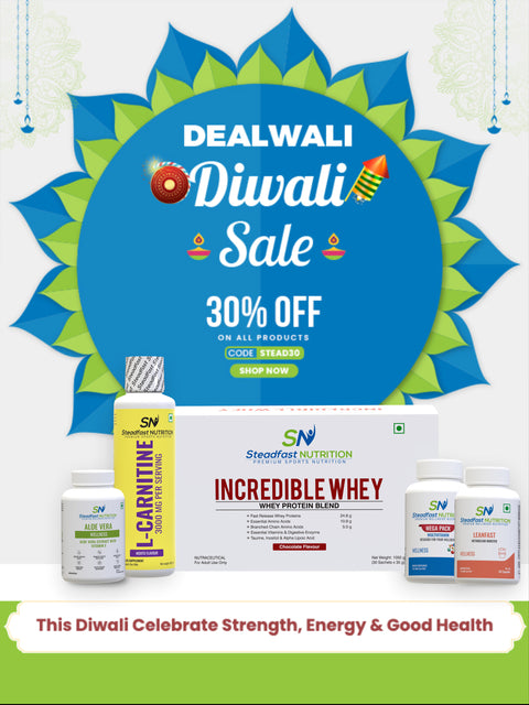 Diwali Banner - Steadfast Nutrition