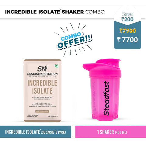 Incredible Isolate Shaker combo