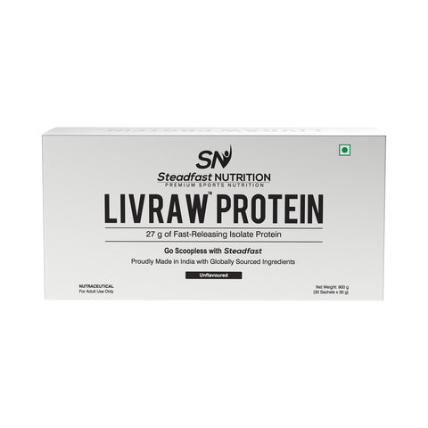 LIVRAW Protein 30 Sachets Box