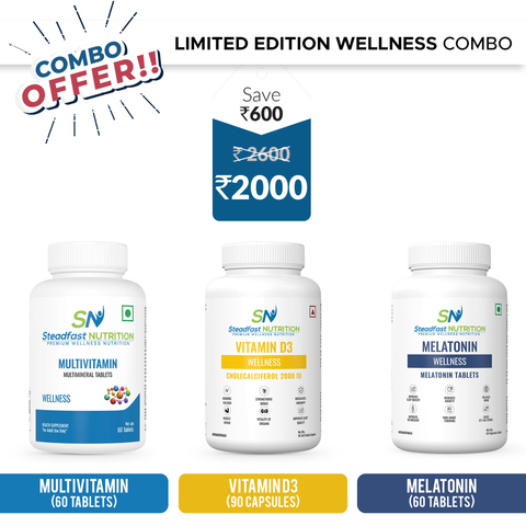Multivitamin Vitamin d3 and Melatonin