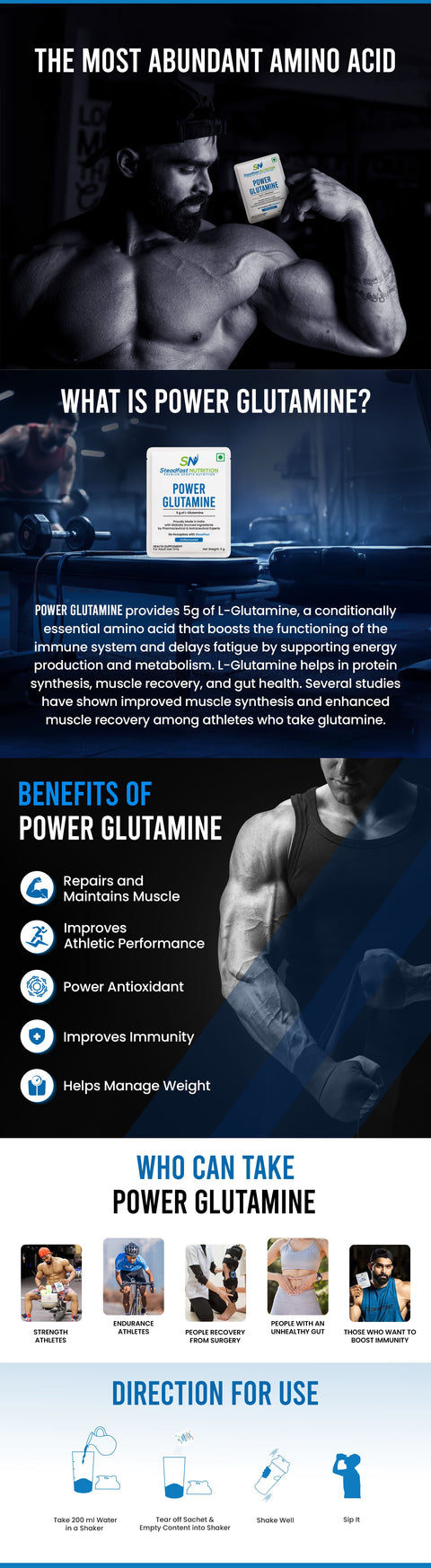 Power Glutamine UI
