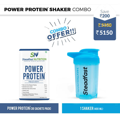 Power Protein Shaker Combo