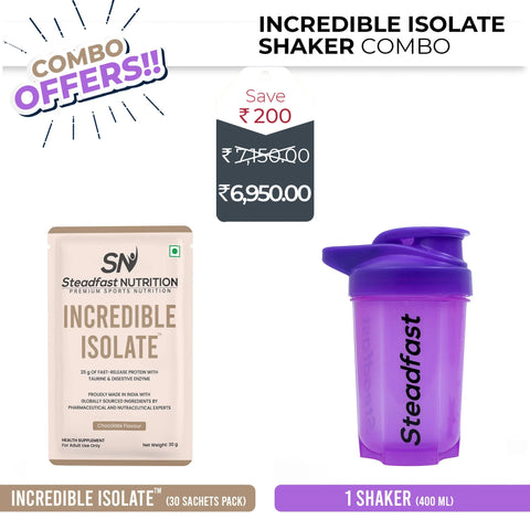 Incredible Isolate Shaker Combo