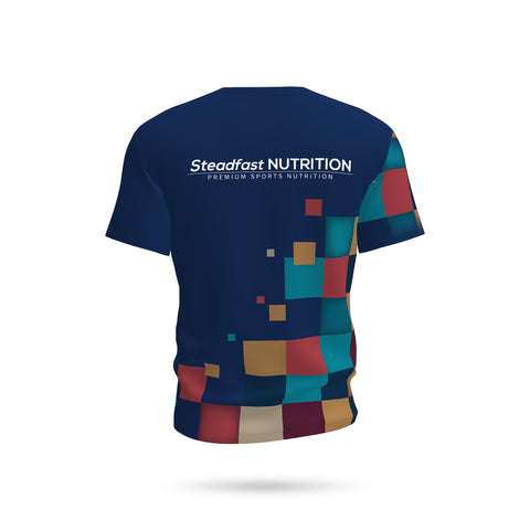 Square Blue T-Shirt – Steadfast Nutrition - Main Image