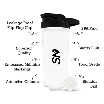 Benefits of 700 ml shaker