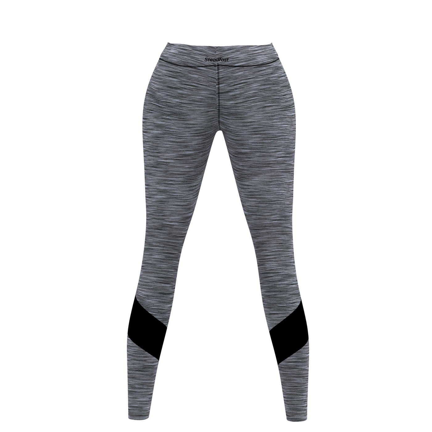 Full Sleeves Grey Crop Top Leggings Set