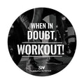 Workout Fridge Magnet