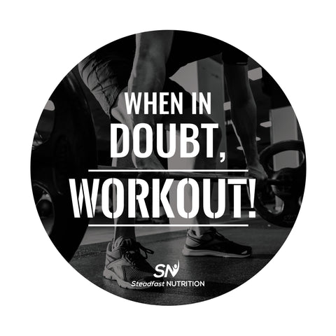 Workout Fridge Magnet
